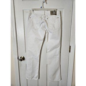 Ralph Lauren Jeans The Madison 888 White Jeans Straight Leg Womens 29x32